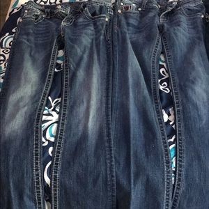 Miss Me Jeans and American Eagle Jeans